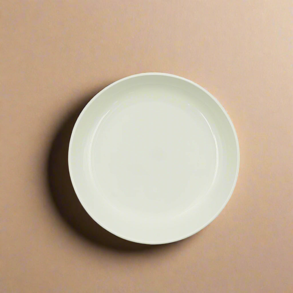 Ceramic Plate – 9 Inches – Glossy White – 97756-09 / 99316-07