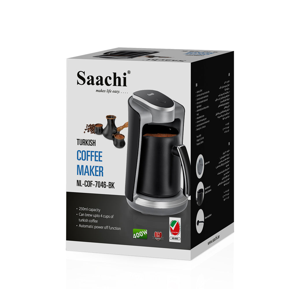 NL-COF-7046 Turkish Coffee Maker – Elegant Electric Coffee Pot for Authentic Turkish Coffee Brewing