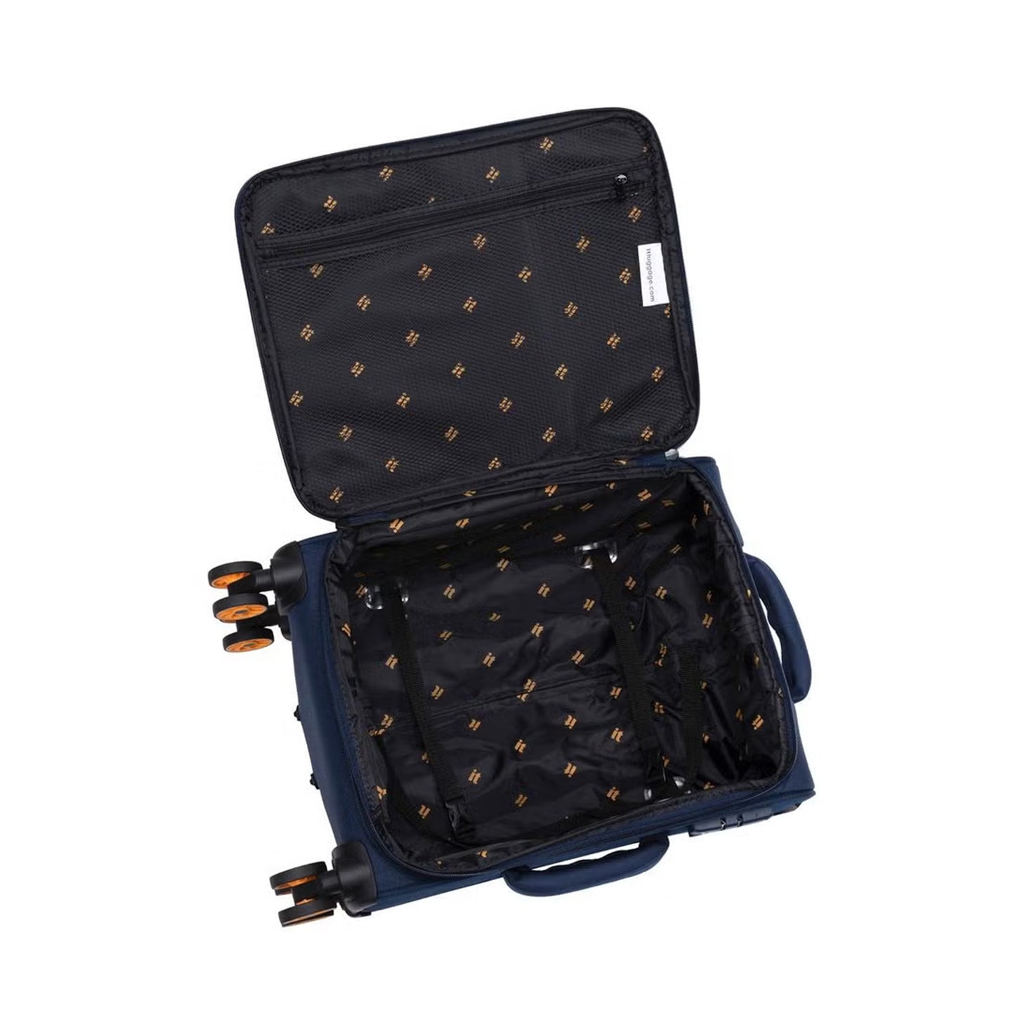 12-3149-08 Trolley Bag – 24" Medium-Size Travel Luggage in Blue