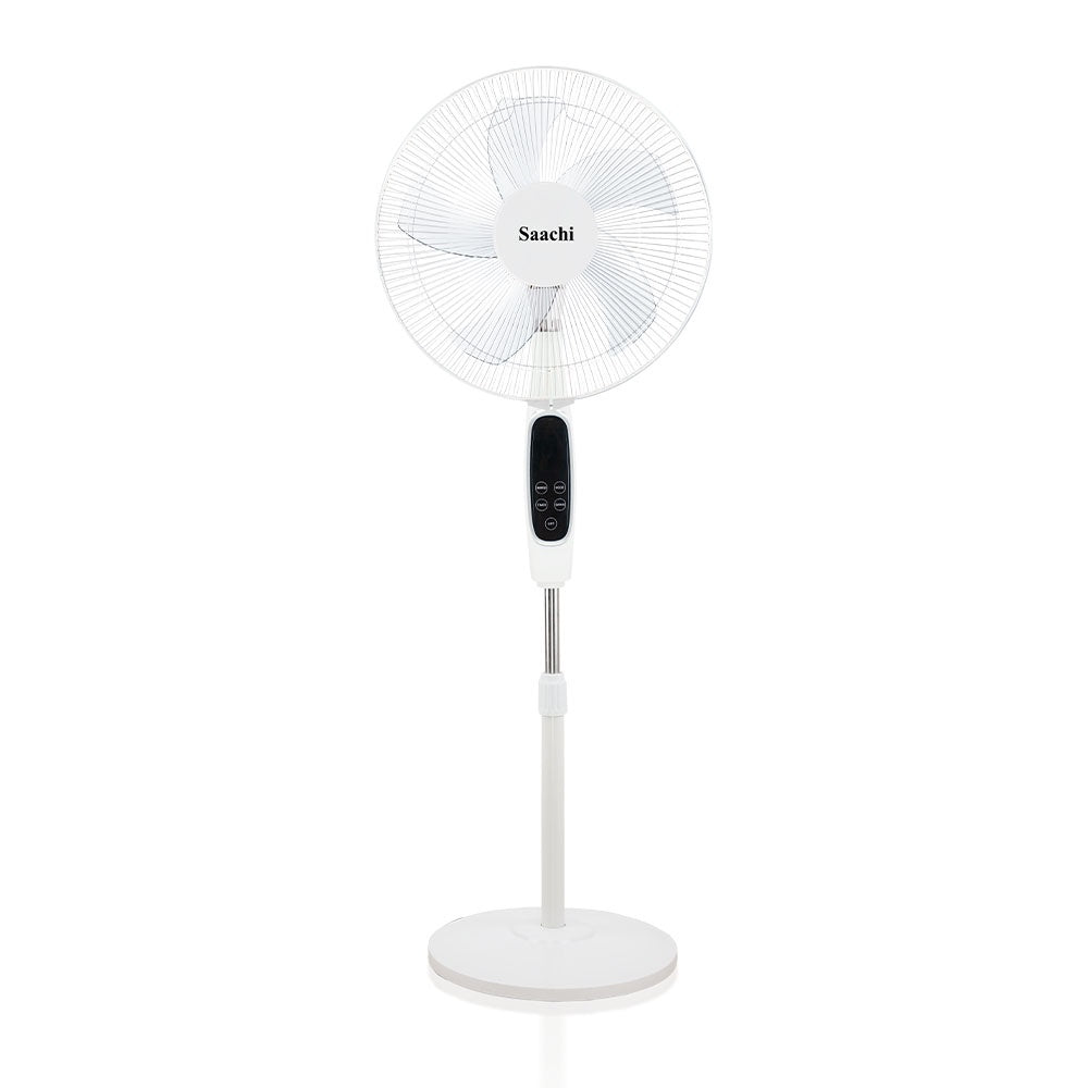 NL-FN-1744R Stand Fan – 16 Inch with Remote – Adjustable Pedestal Fan for Convenient Home and Office Cooling