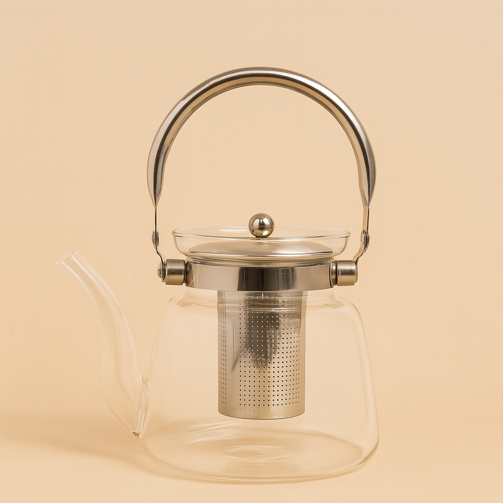 GER3526 – PRX Glass Kettle with Stainless Steel Infuser – 2200ml