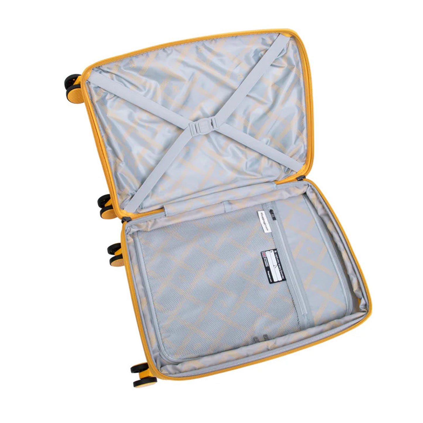 it luggage Cabin-Size Trolley Bag – Lightweight Expandable Spinner Suitcase with TSA Lock, Polypropylene Build, SKU 15-3108-08, Yellow