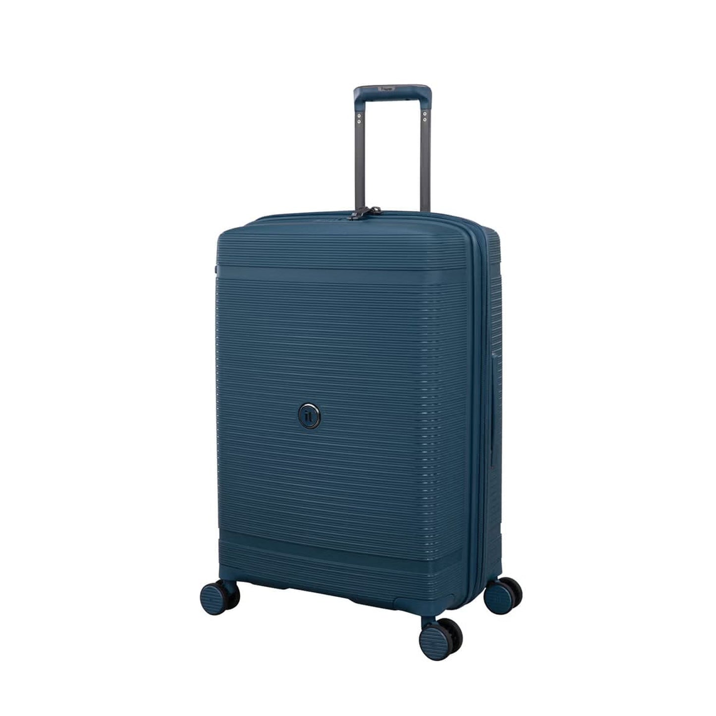 it luggage 25" Medium Spinner Trolley – Durable Polypropylene Hard Case with Expansion & TSA Lock, SKU 15-3108-08, Light Blue