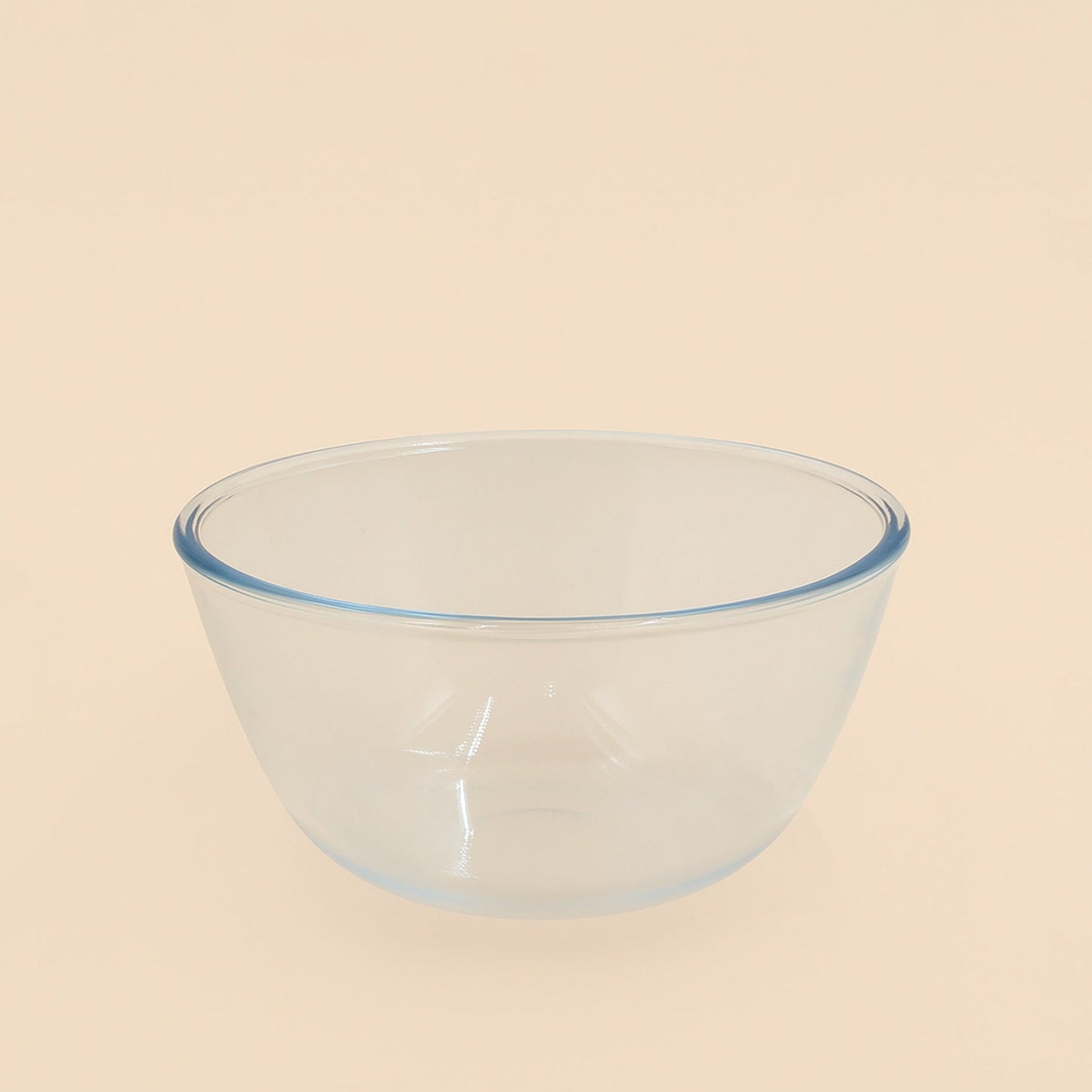 BG-GB-1100 – Glass Mixing Bowl 1100 ml – Clear Heat-Resistant Borosilicate Bowl