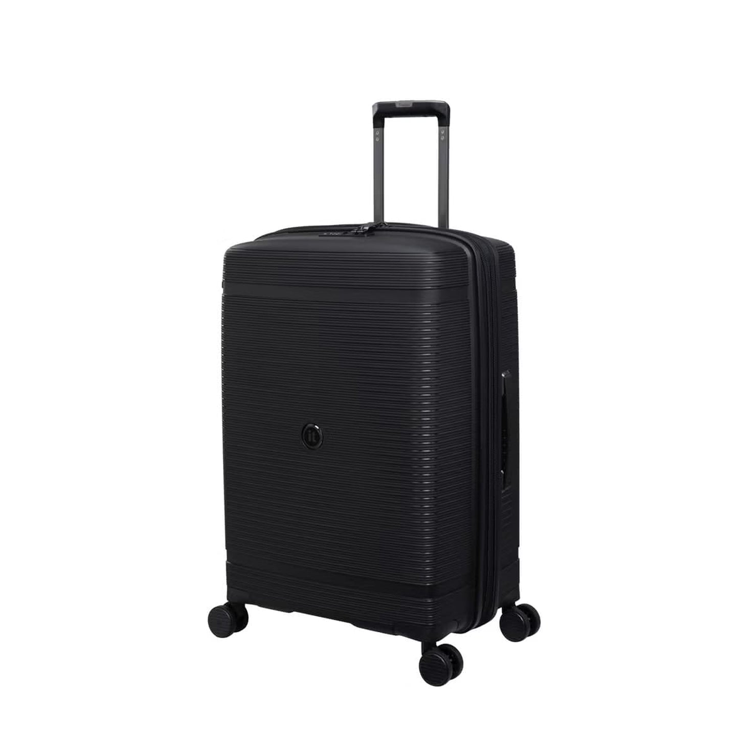 it luggage Medium-Size Hard Shell Trolley – Lightweight Expandable Spinner with TSA Lock, Polypropylene Build, SKU 15-3108-08, Black