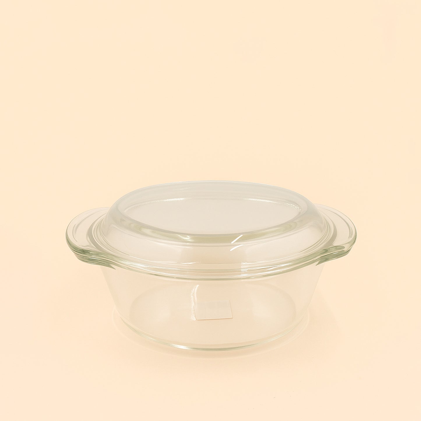 BG-PT-700 – Beyti Glass Casserole 700 ml – Clear Casserole Dish with Lid