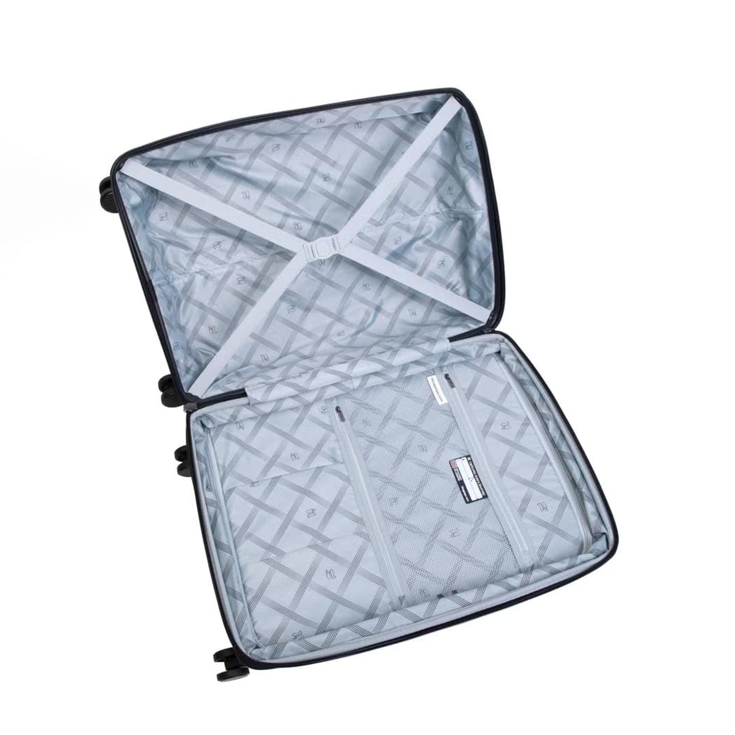 it luggage Medium-Size Hard Shell Trolley – Lightweight Expandable Spinner with TSA Lock, Polypropylene Build, SKU 15-3108-08, Black