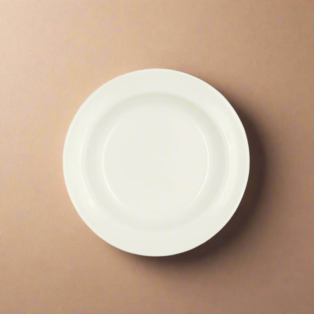 Ceramic Plate – Classic Deep-Rim Design – 9 Inches – 99317-16