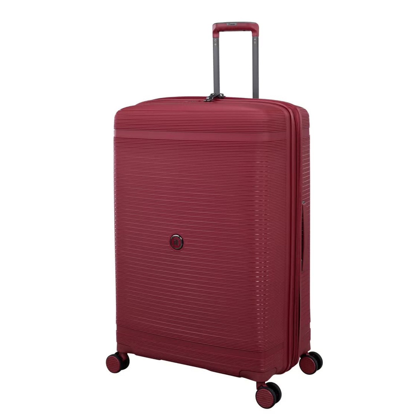 it luggage 29" Spinner Large-Size Trolley – Lightweight Expandable Hard Shell Suitcase with TSA Lock, Polypropylene Body, SKU 15-3108-08, Burgundy