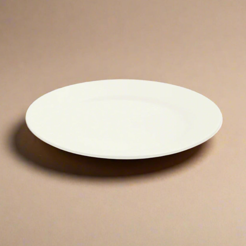 Ceramic Plate – 12 Inches – Glossy White – 99317-02