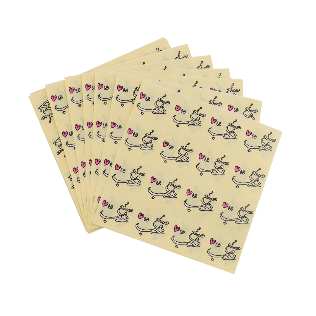 Napkin -Made With Love- 20pcs