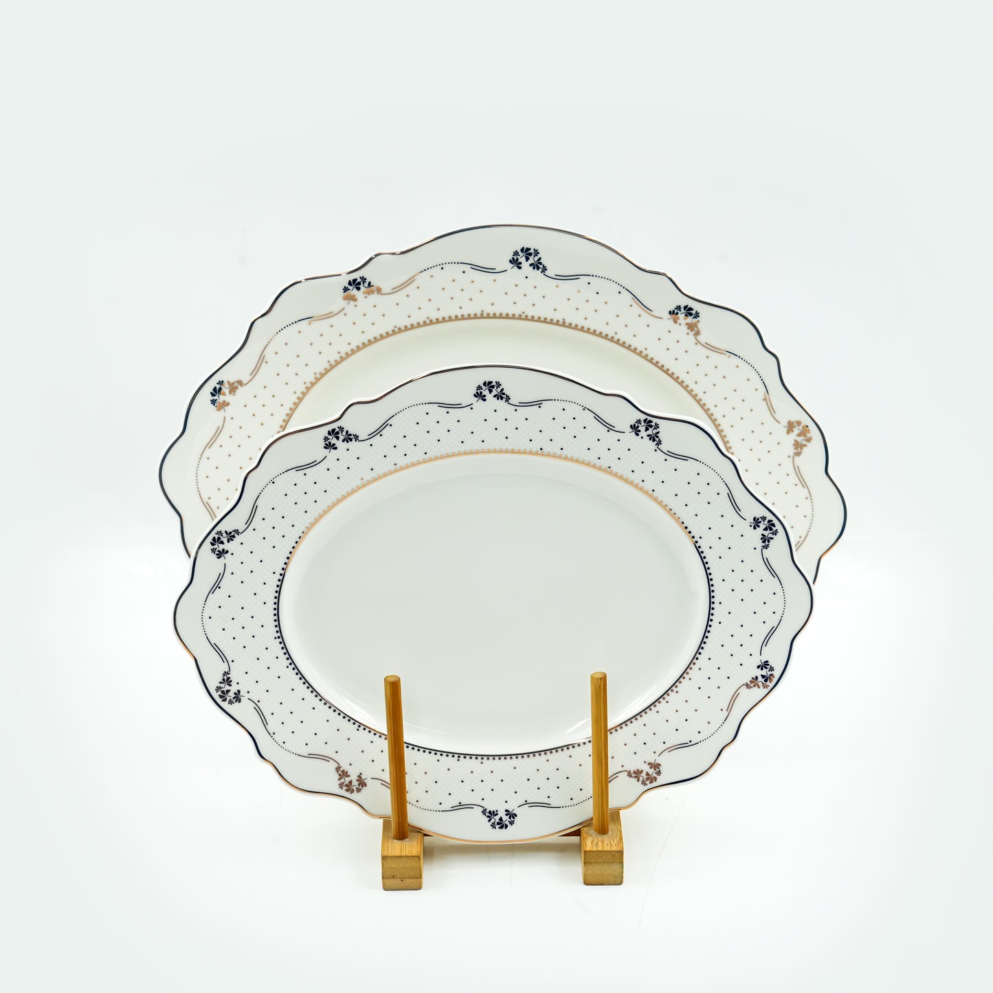 TRJ22086 NB Dinner Set – 76 Pieces, Elegant Full-Service Tableware Collection