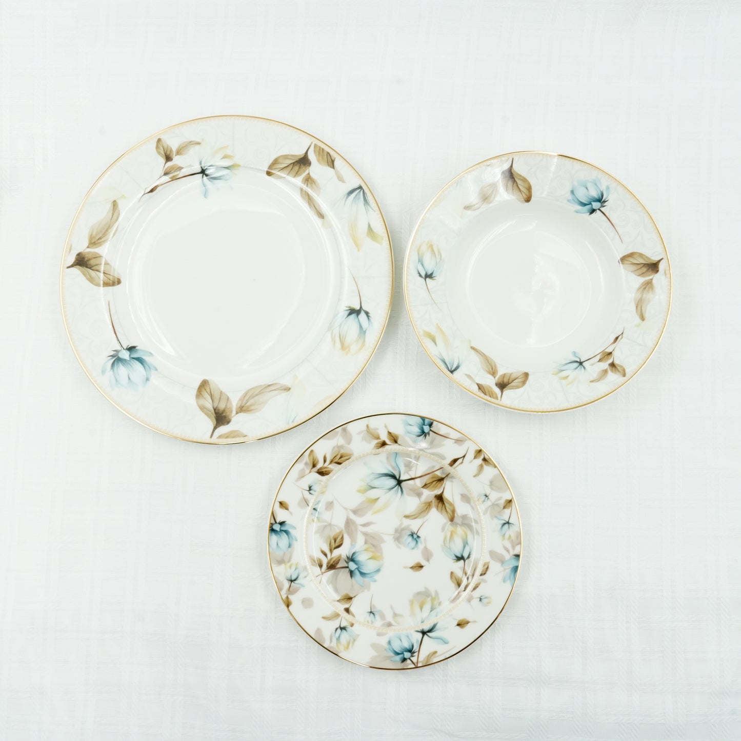 DS-24G056 Dinner Set – 57-Piece Elegant Porcelain Tableware Set