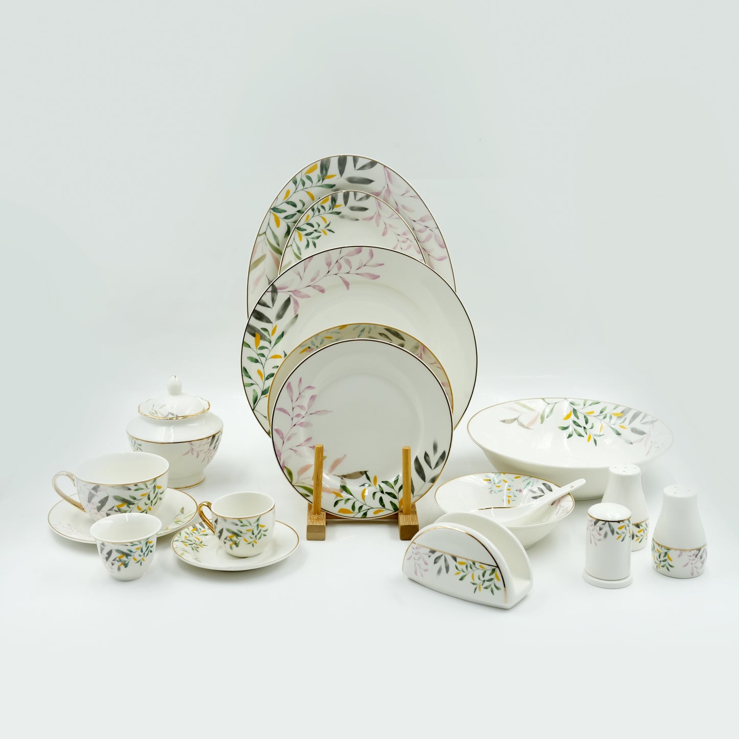 DS-23A346 Dinner Set – 71-Piece Premium Porcelain Tableware Collection