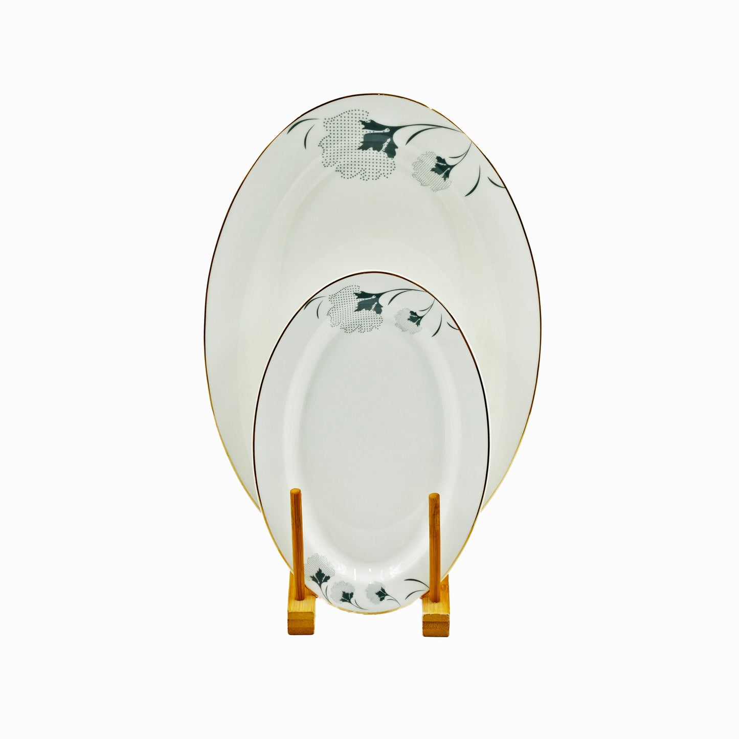 DS-24G084 Dinner Set – 57-Piece Classic Porcelain Tableware Collection