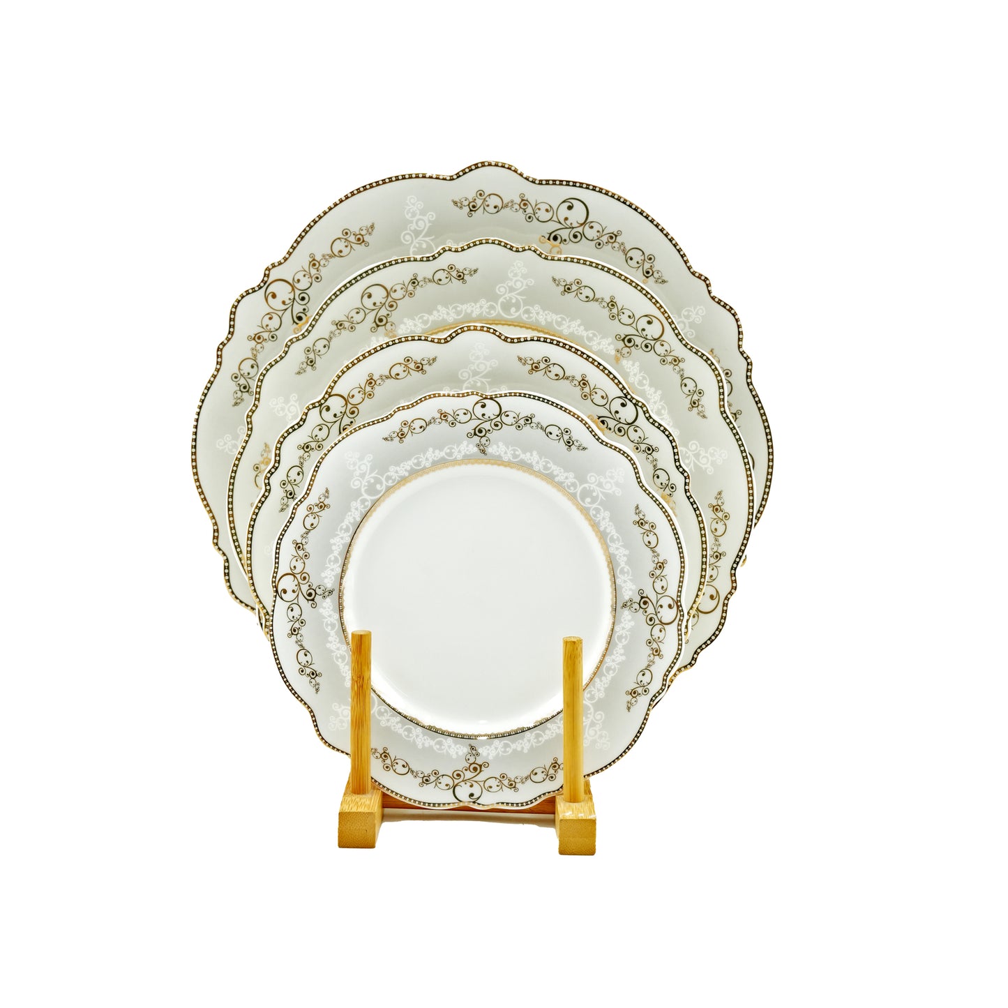 RM-267 Dinner Set – 47-Piece Premium Porcelain Tableware Set for Elegant Dining