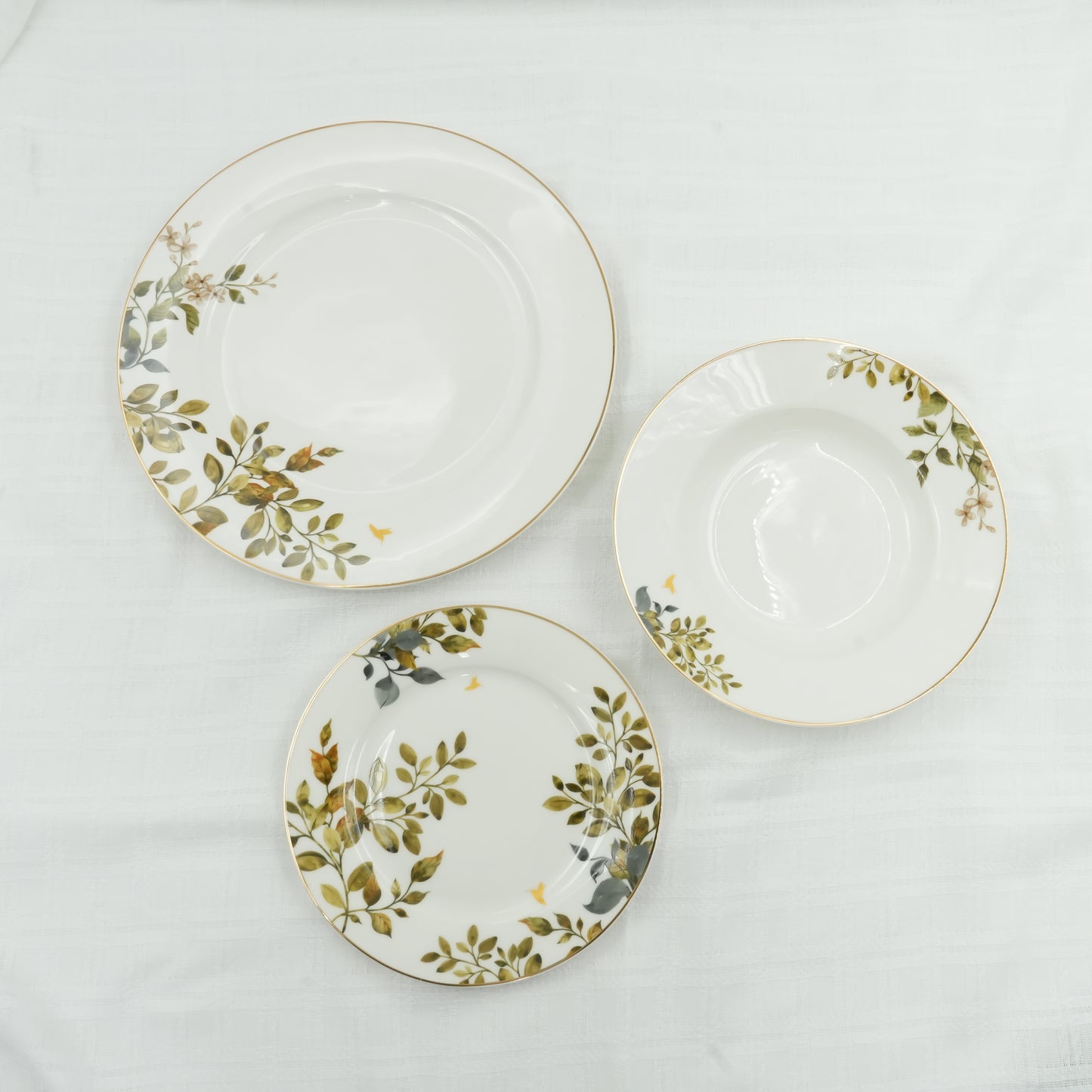 DS-23A160 Dinner Set – 57-Piece Elegant Porcelain Tableware Collection