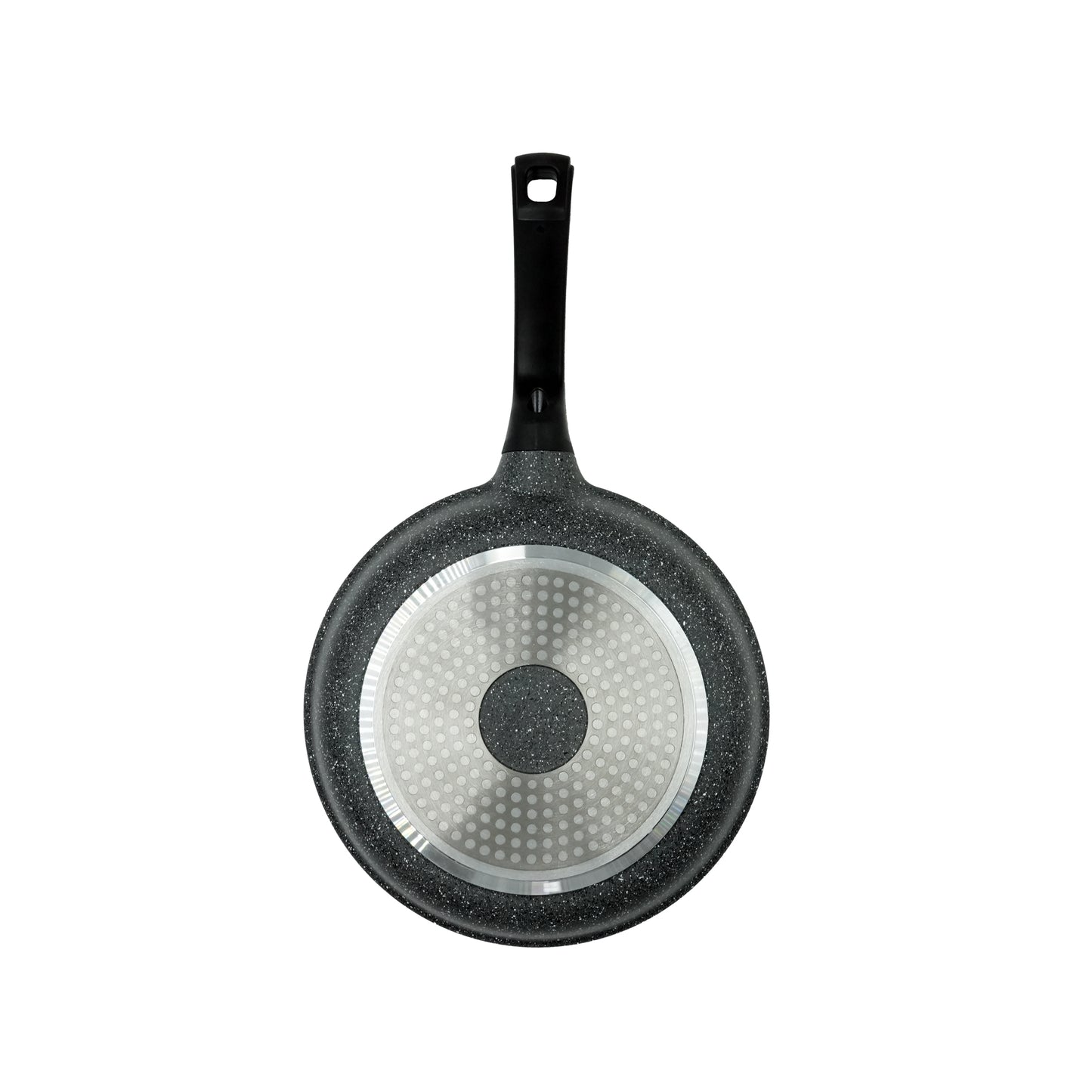 GV-260 Fry Pan – 26cm Non-Stick Granite Finish with Glass Lid – Durable Frying Pan for Daily Cooking, Searing, and Sautéing