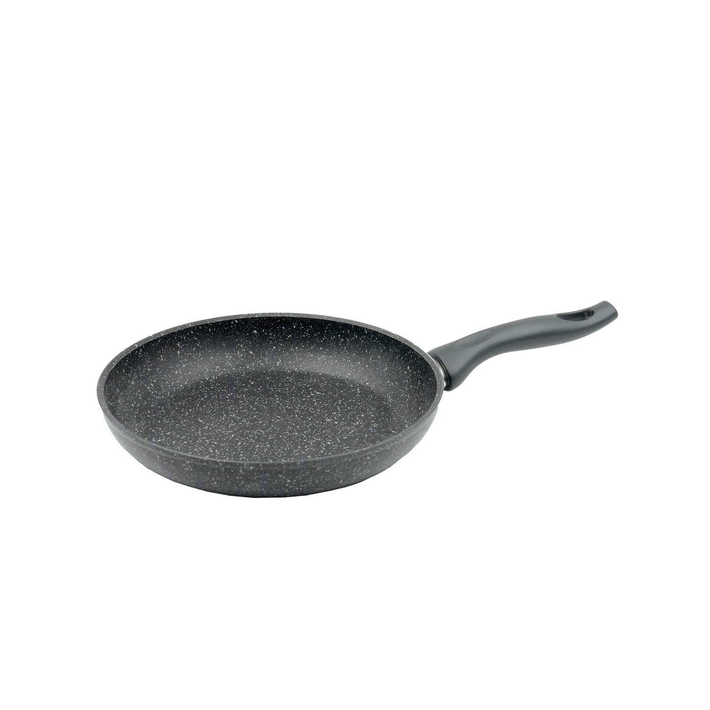 Falez Premium Fry Pan – Non-Stick Black Granite Finish Aluminum Frying Pan with Ergonomic Handle for Everyday Cooking