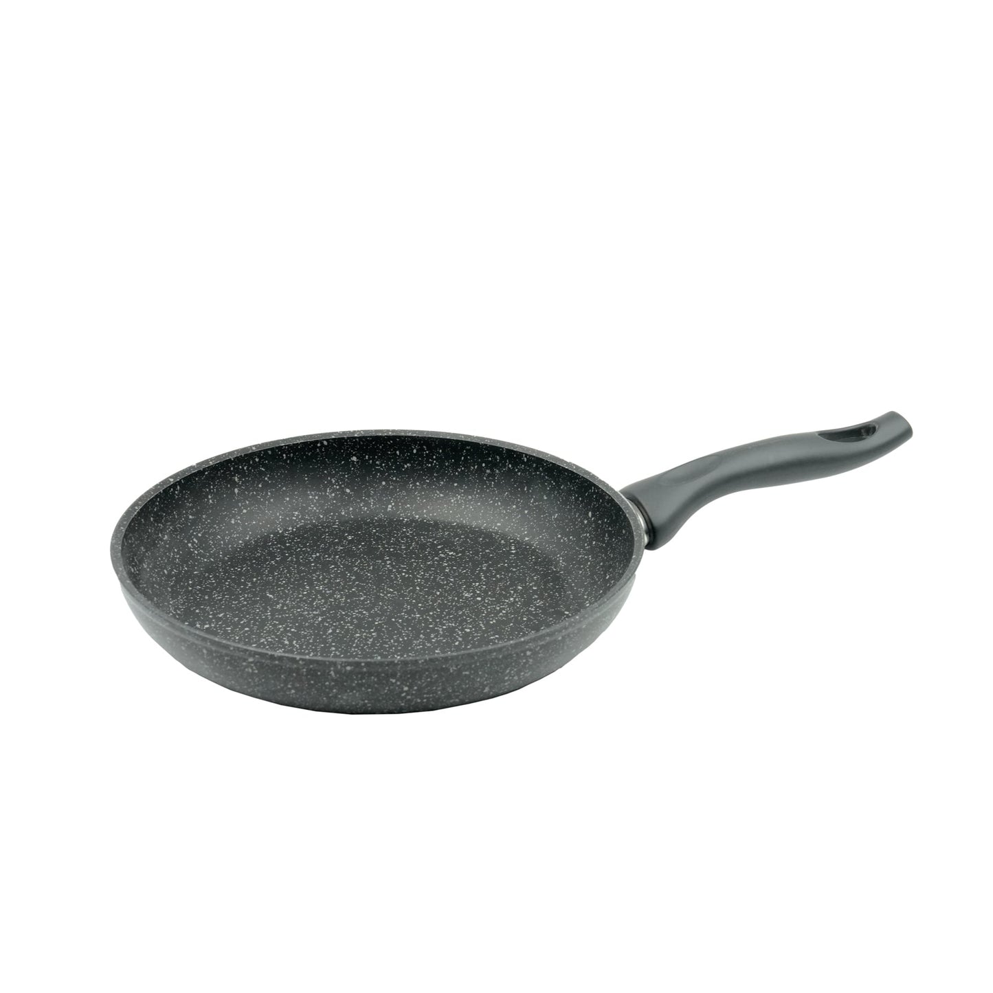 Falez Premium Fry Pan – Non-Stick Black Granite Finish Aluminum Frying Pan with Ergonomic Handle for Everyday Cooking