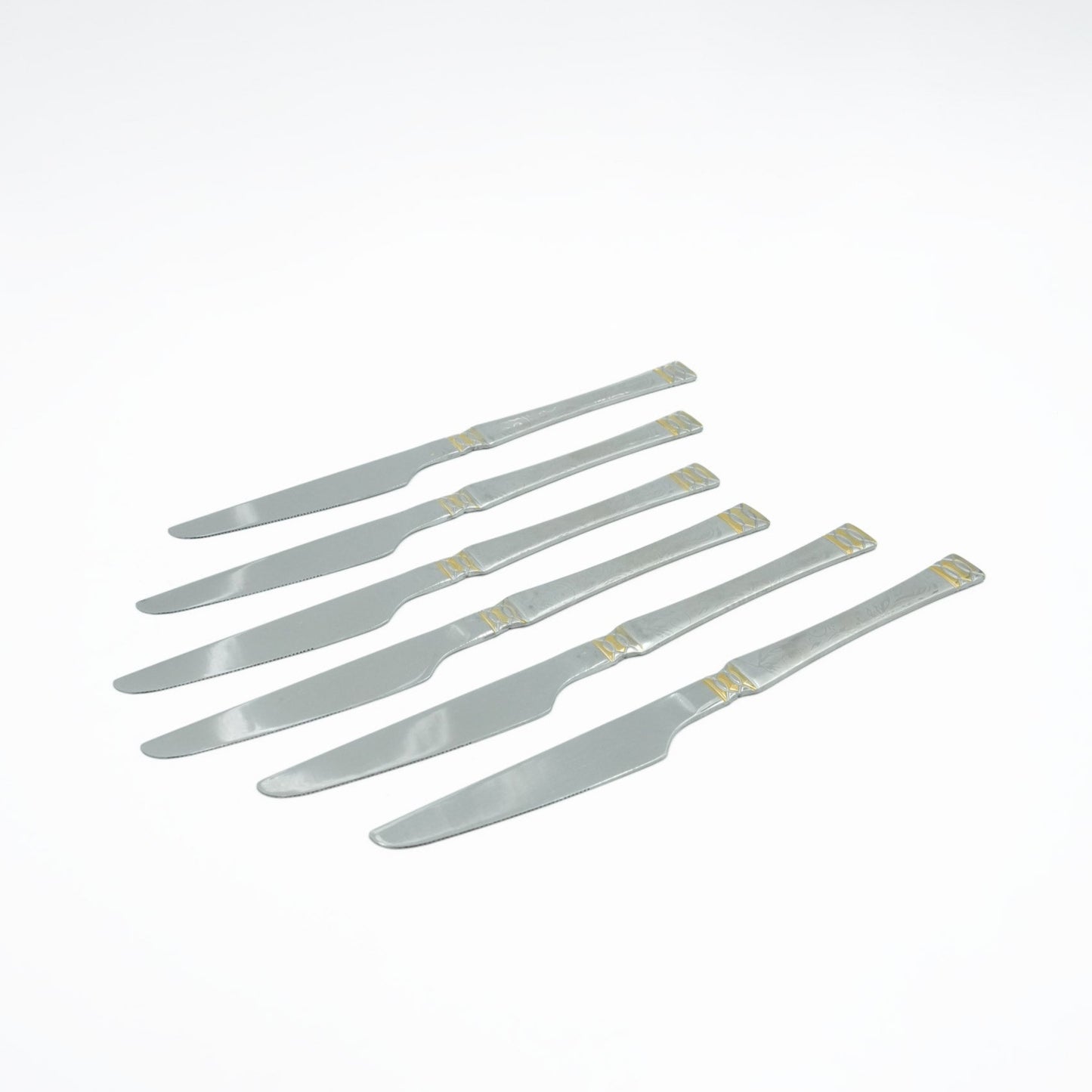 97754-20 Stainless Knife 6PC Set Silver, 23cm (H)