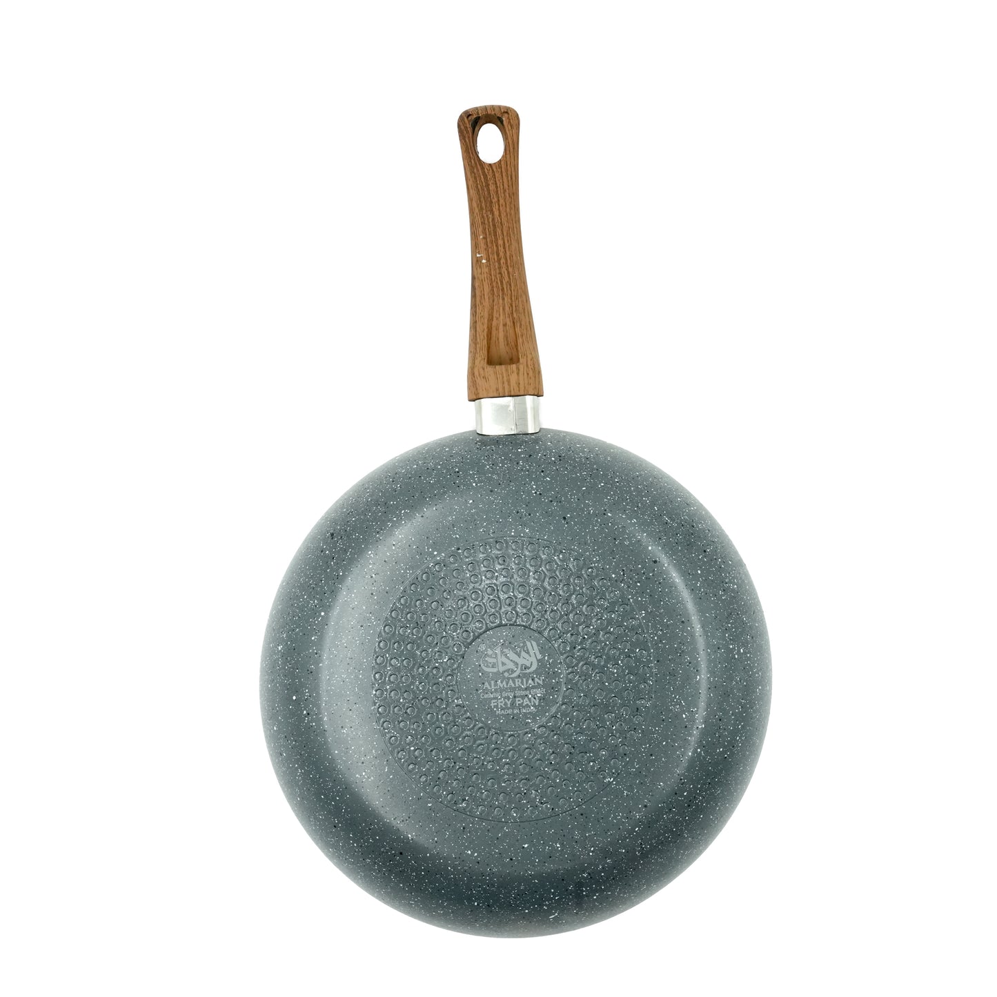 Granite Fry Pan – Non-Stick Aluminum Frying Pan with Granite Coating and Ergonomic Handle for Healthy Everyday Cooking