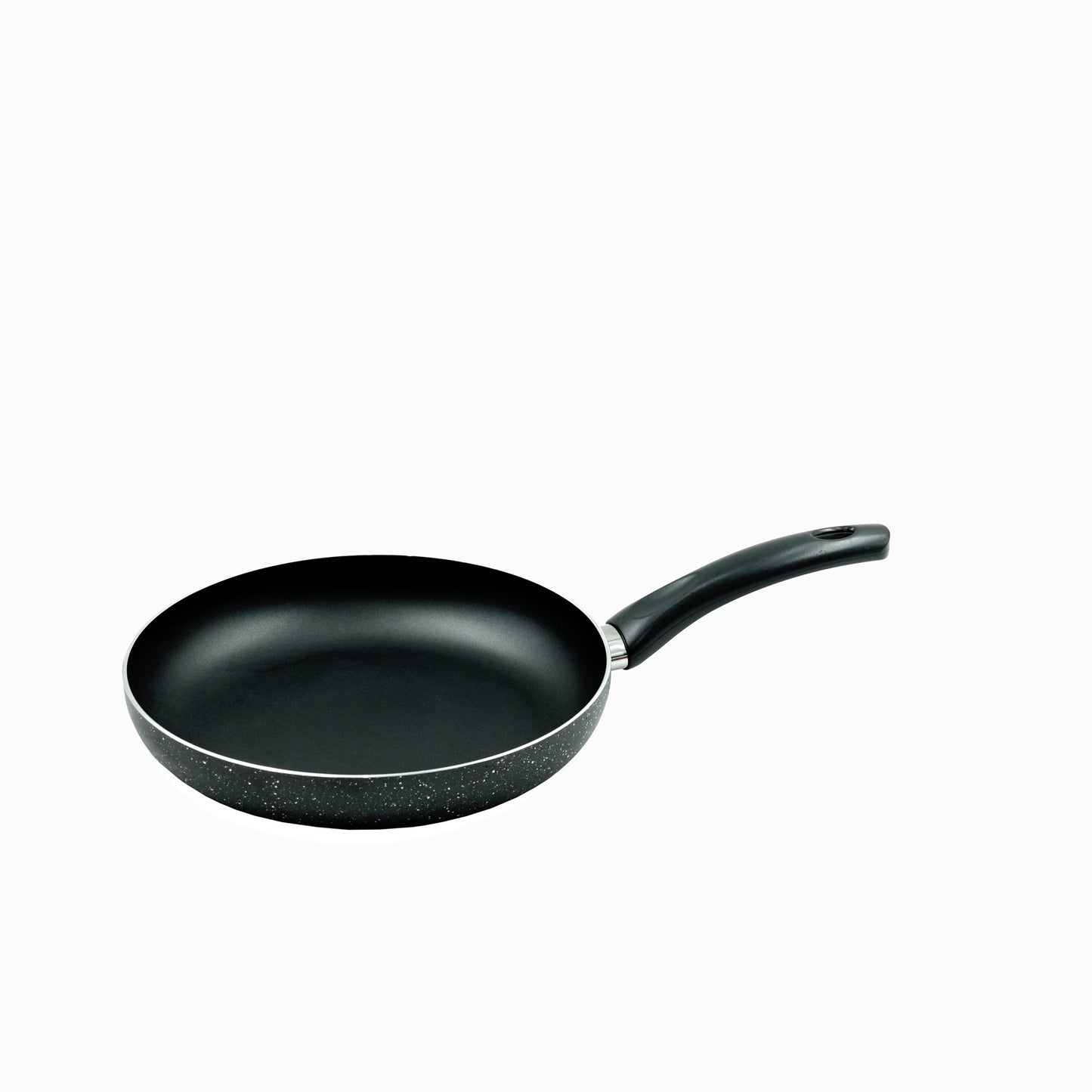 Bechoware Non-Stick Fry Pan – Black Granite Frying Pan with Ergonomic Handle – Durable and Easy-Clean Cookware for Everyday Cooking and Searing