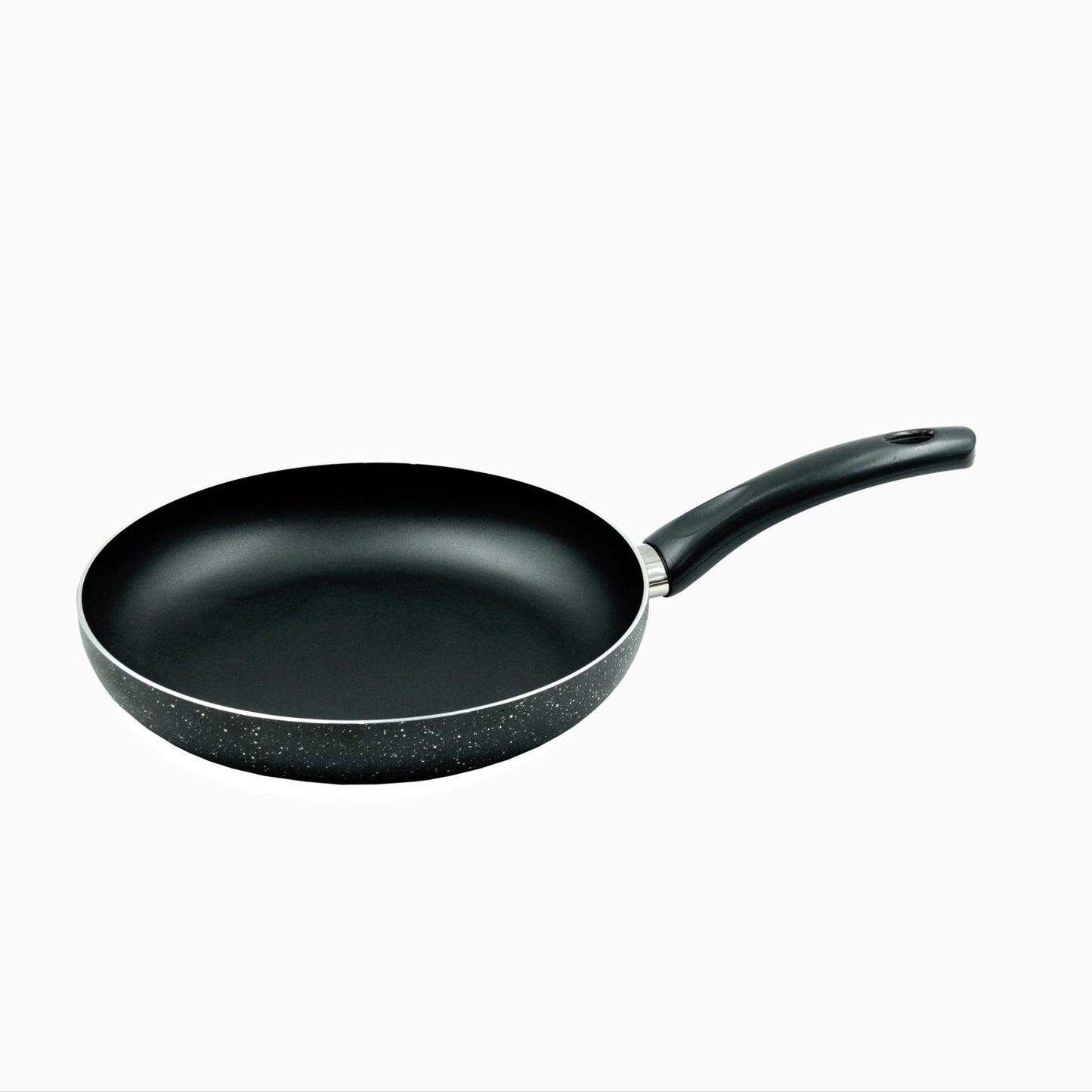 Bechoware Non-Stick Fry Pan – Black Granite Frying Pan with Ergonomic Handle – Durable and Easy-Clean Cookware for Everyday Cooking and Searing