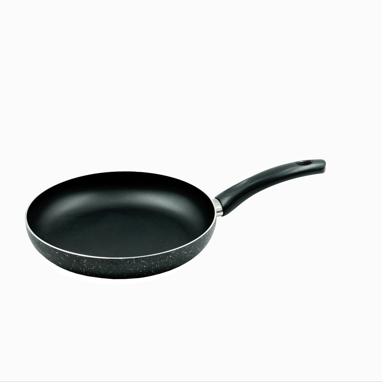Bechoware Non-Stick Fry Pan – Black Granite Frying Pan with Ergonomic Handle – Durable and Easy-Clean Cookware for Everyday Cooking and Searing