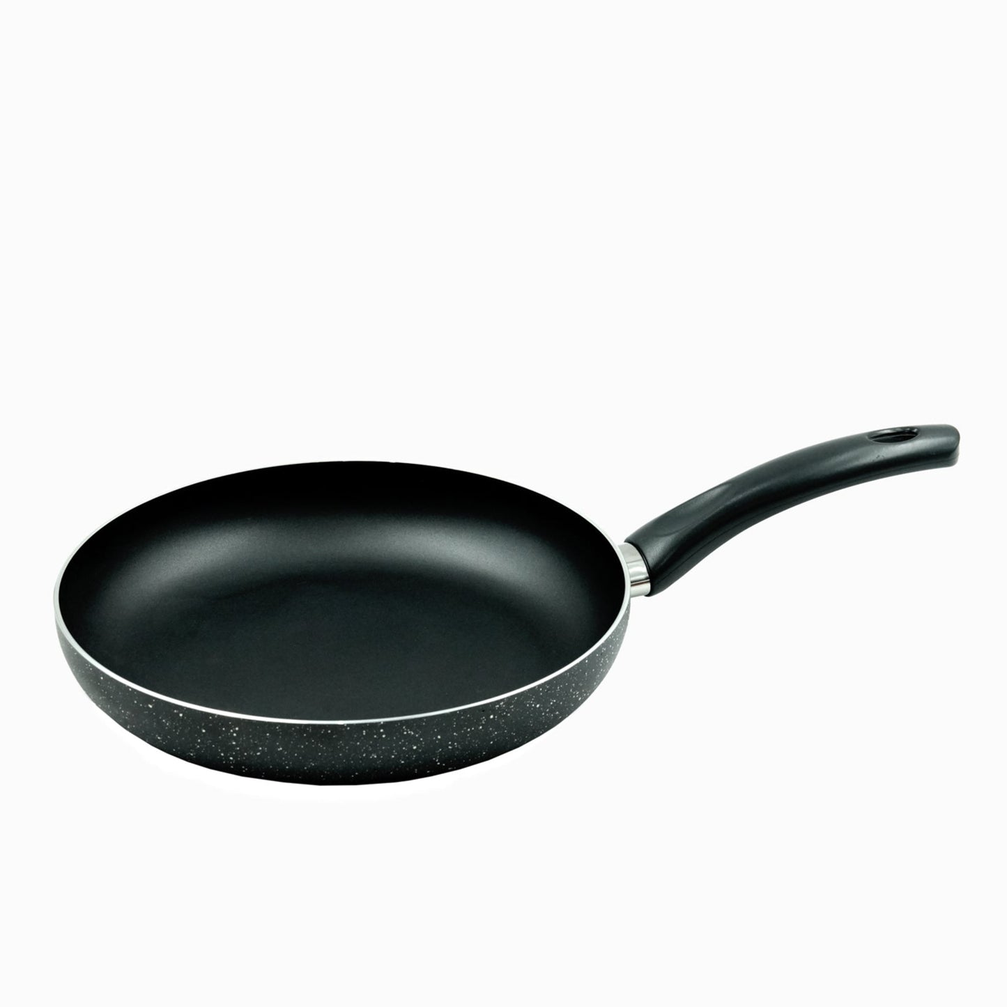 Bechoware Non-Stick Fry Pan – Black Granite Frying Pan with Ergonomic Handle – Durable and Easy-Clean Cookware for Everyday Cooking and Searing