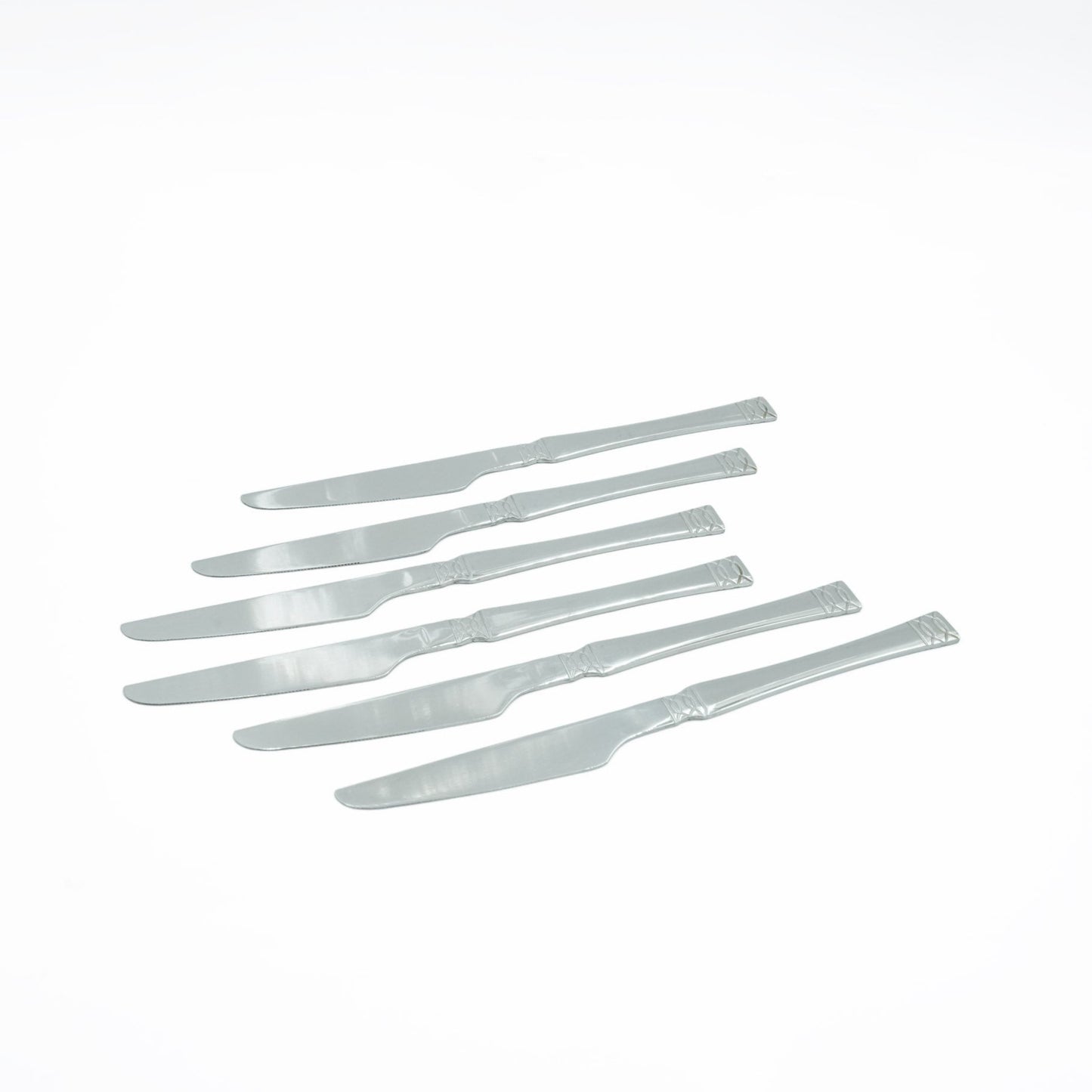 97750-08 Stainless Knife 6PC Set Silver, 23cm (H)