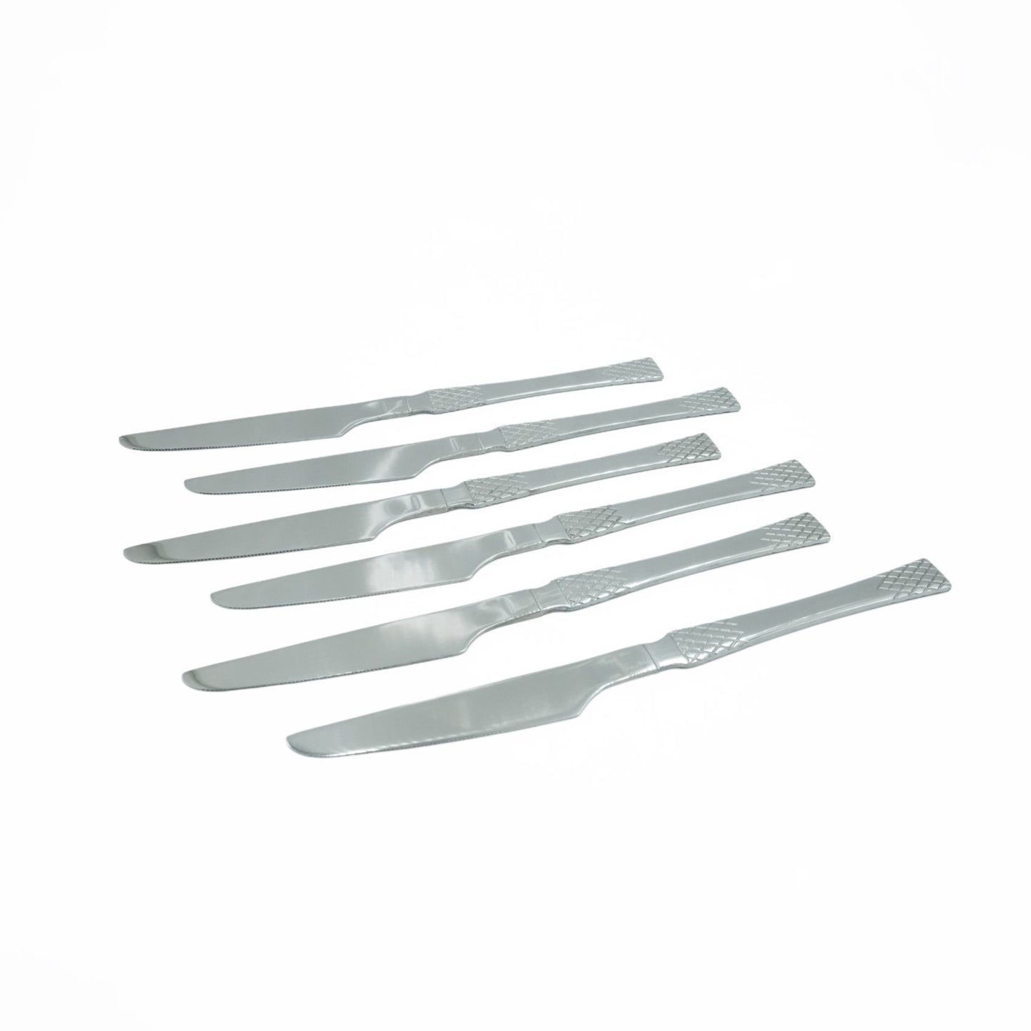 97749-16 Stainless Knife 6PC Set Silver, 23cm (H)