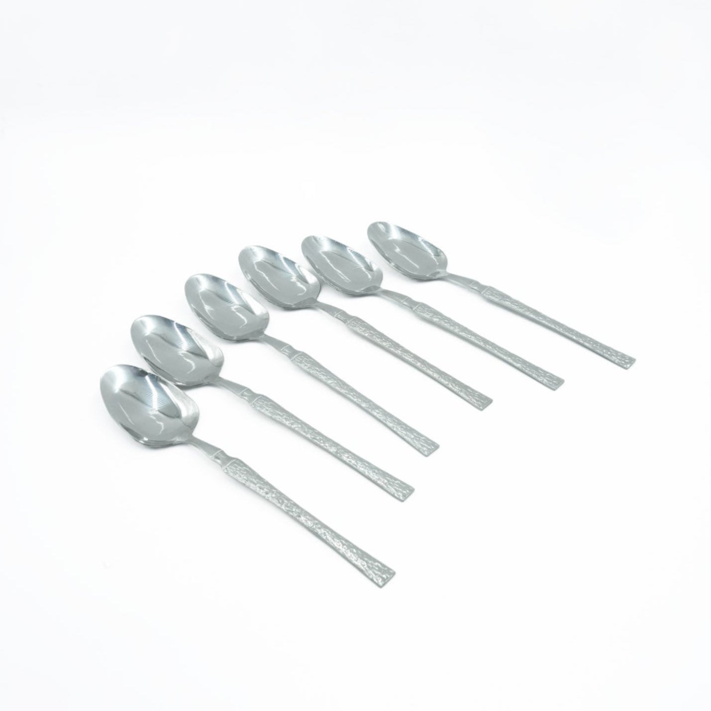 97749-05 Stainless Spoon 6PC Set Silver, 20cm (H)