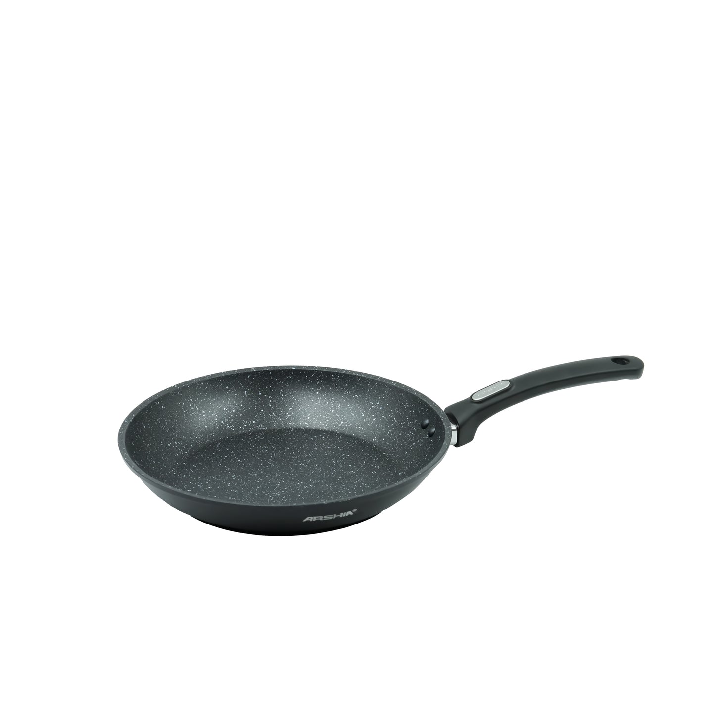 CO112 Forged Fry Pan – Non-Stick Black Granite Finish Aluminum Frying Pan with Ergonomic Handle for Everyday Cooking