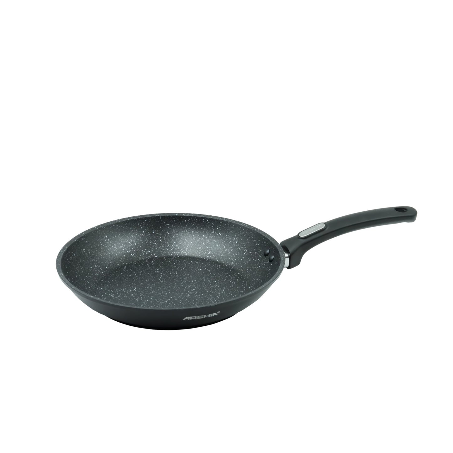 CO112 Forged Fry Pan – Non-Stick Black Granite Finish Aluminum Frying Pan with Ergonomic Handle for Everyday Cooking