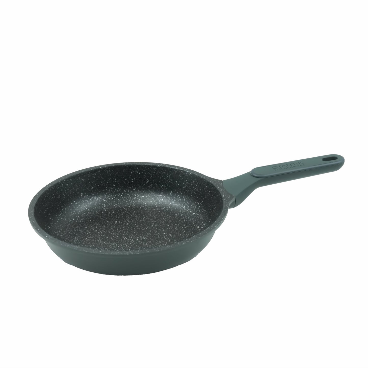 Non-Stick Fry Pan – Aluminum Frying Pan with Easy-Clean Coating and Ergonomic Handle – Available in Beige Brown & Green Black (22cm to 28cm)