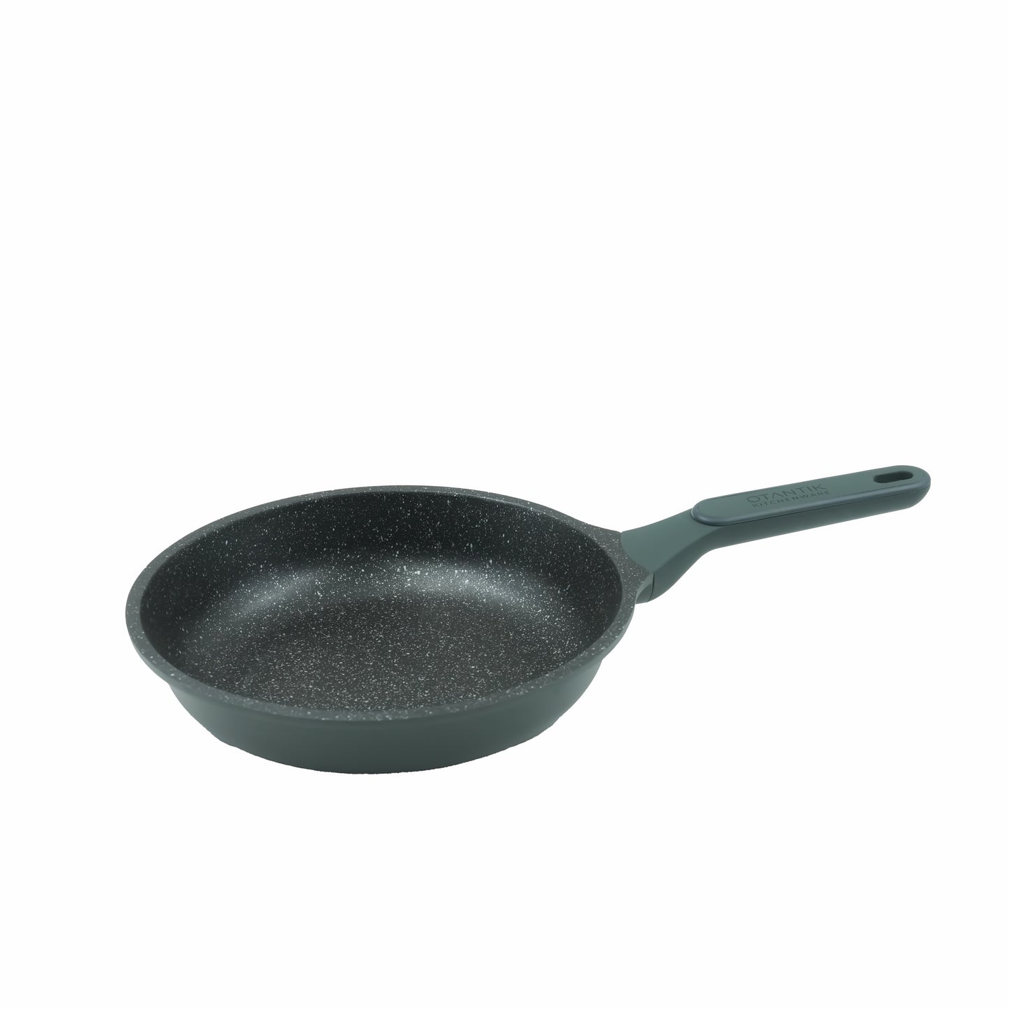 Non-Stick Fry Pan – Aluminum Frying Pan with Easy-Clean Coating and Ergonomic Handle – Available in Beige Brown & Green Black (22cm to 28cm)
