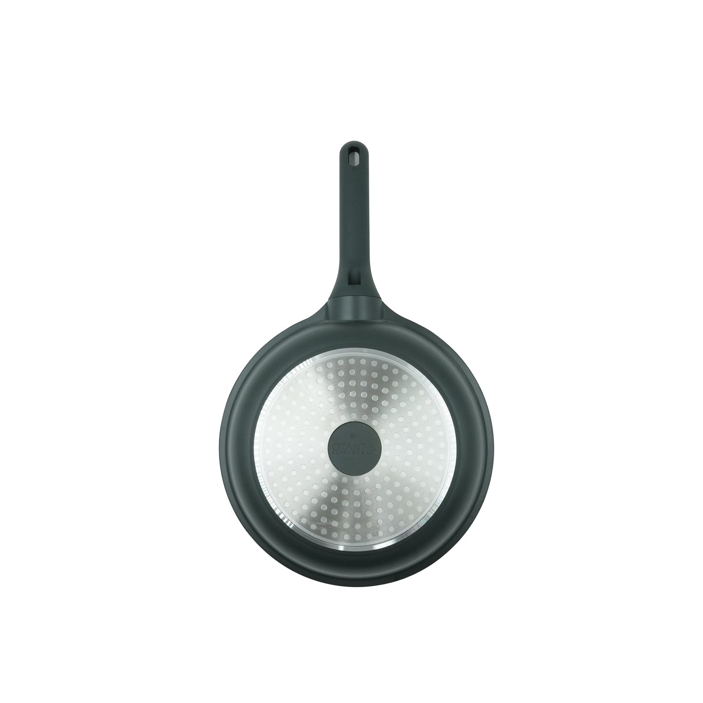 Non-Stick Fry Pan – Aluminum Frying Pan with Easy-Clean Coating and Ergonomic Handle – Available in Beige Brown & Green Black (22cm to 28cm)