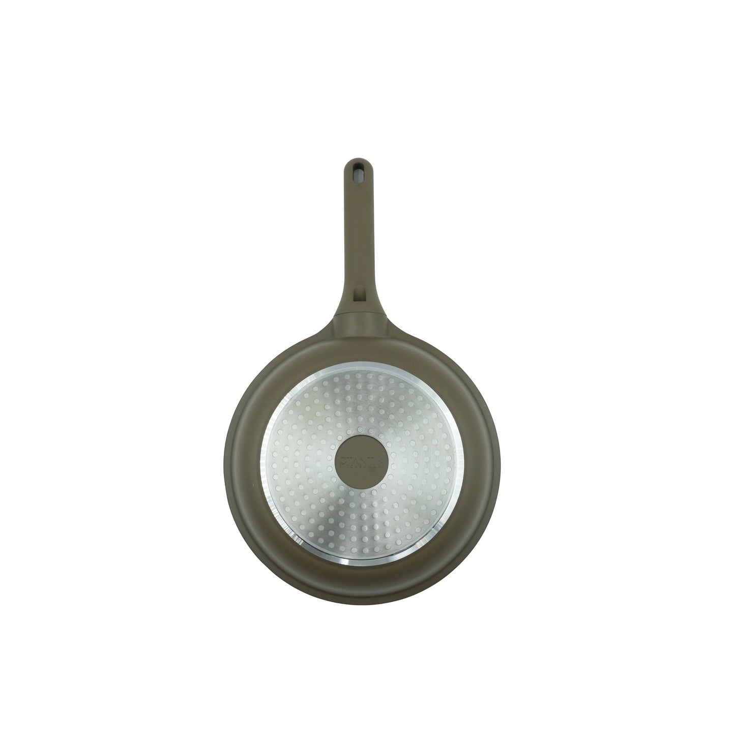 Non-Stick Fry Pan – Aluminum Frying Pan with Easy-Clean Coating and Ergonomic Handle – Available in Beige Brown & Green Black (22cm to 28cm)