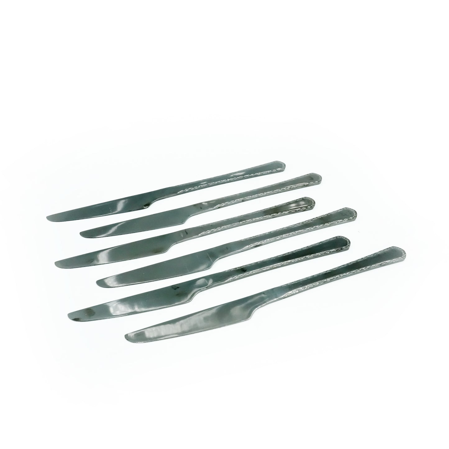 97753-20 Stainless Knife 6PC Set Black 23 cm