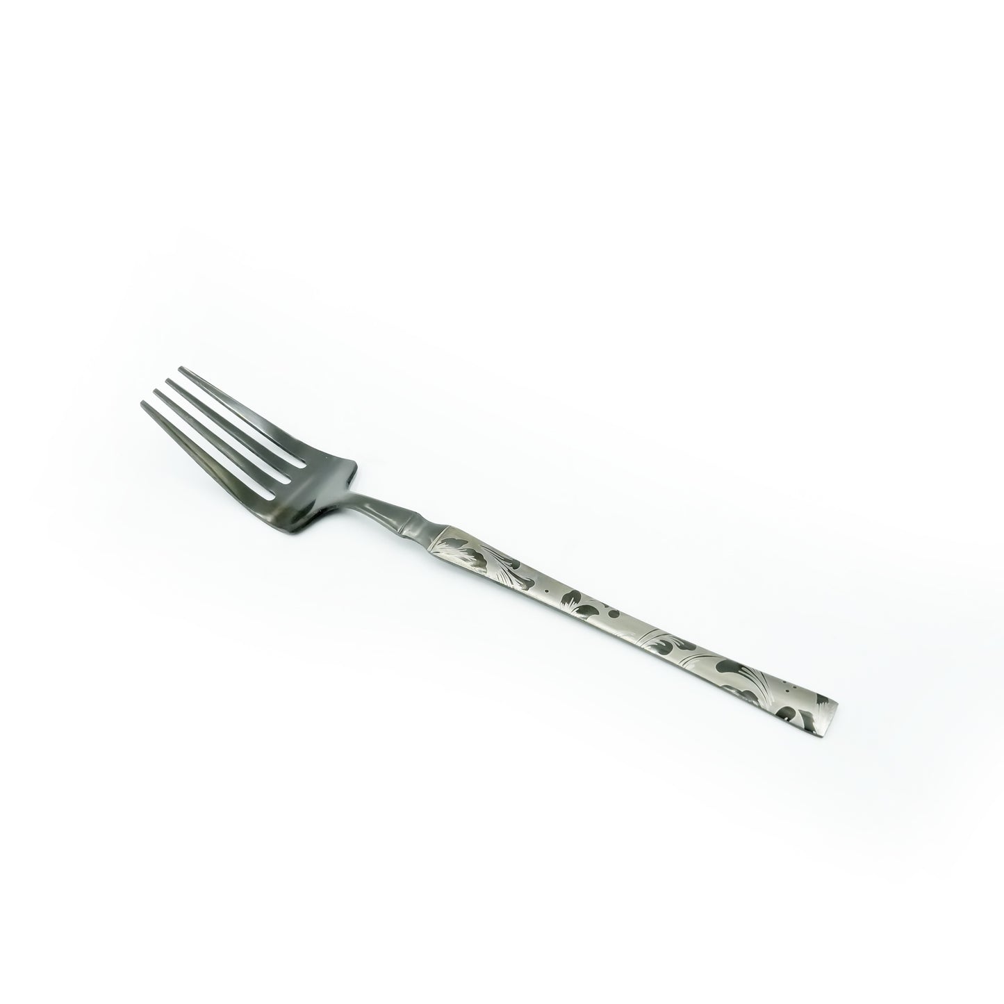 97754-07 Stainless Fork 6PC Set Black 15cm