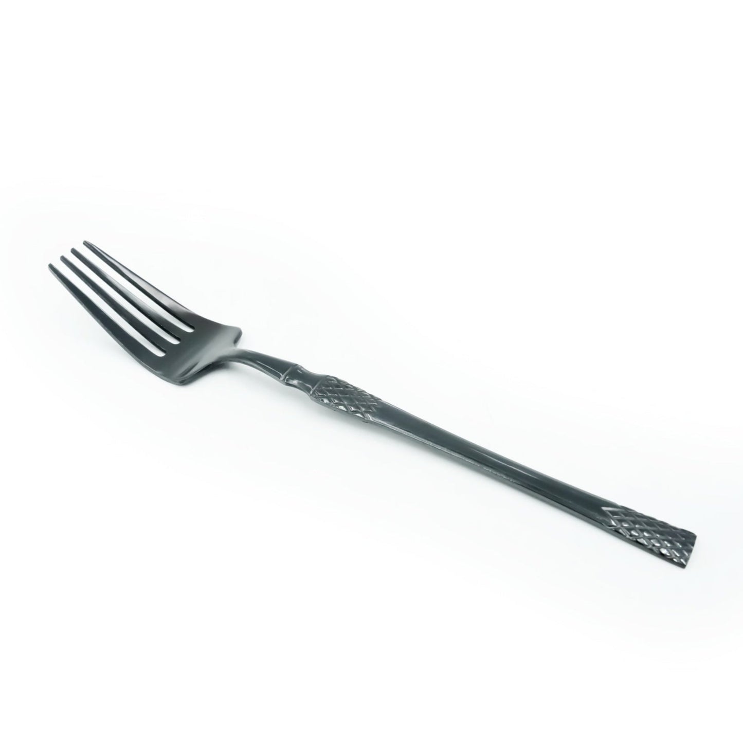 97750-02 Stainless Fork 6PC Set Black 20cm