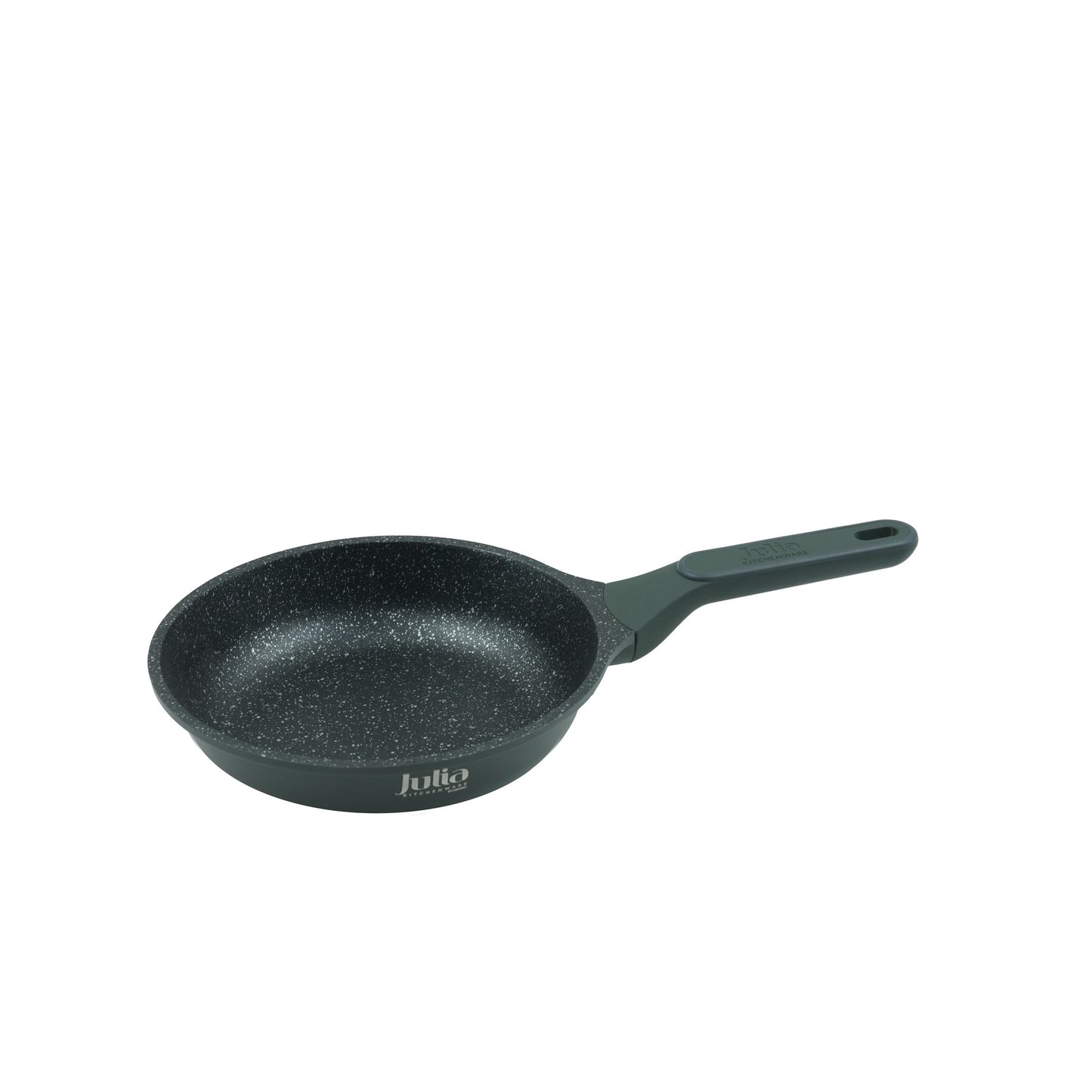 9209114 Julia Non-Stick Frypan – 22cm – Green Granite Coated Skillet with Ergonomic Handle