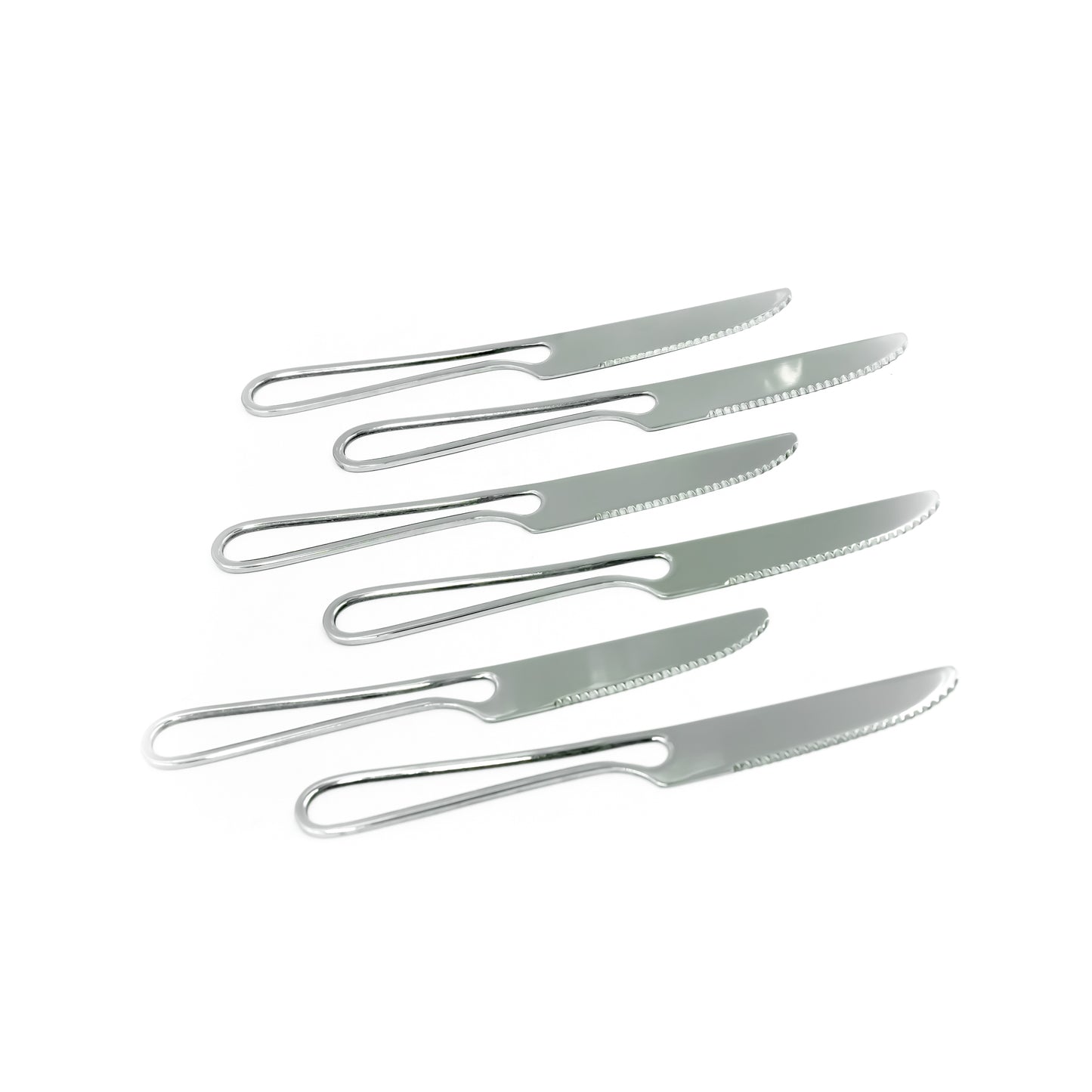 97747-08 Stainless Knife 6PC Set Silver 21cm
