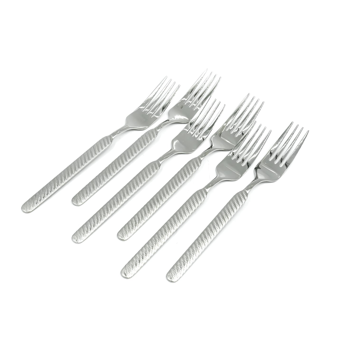 97739-15 Stainless Fork 6PC Set Silver 15cm