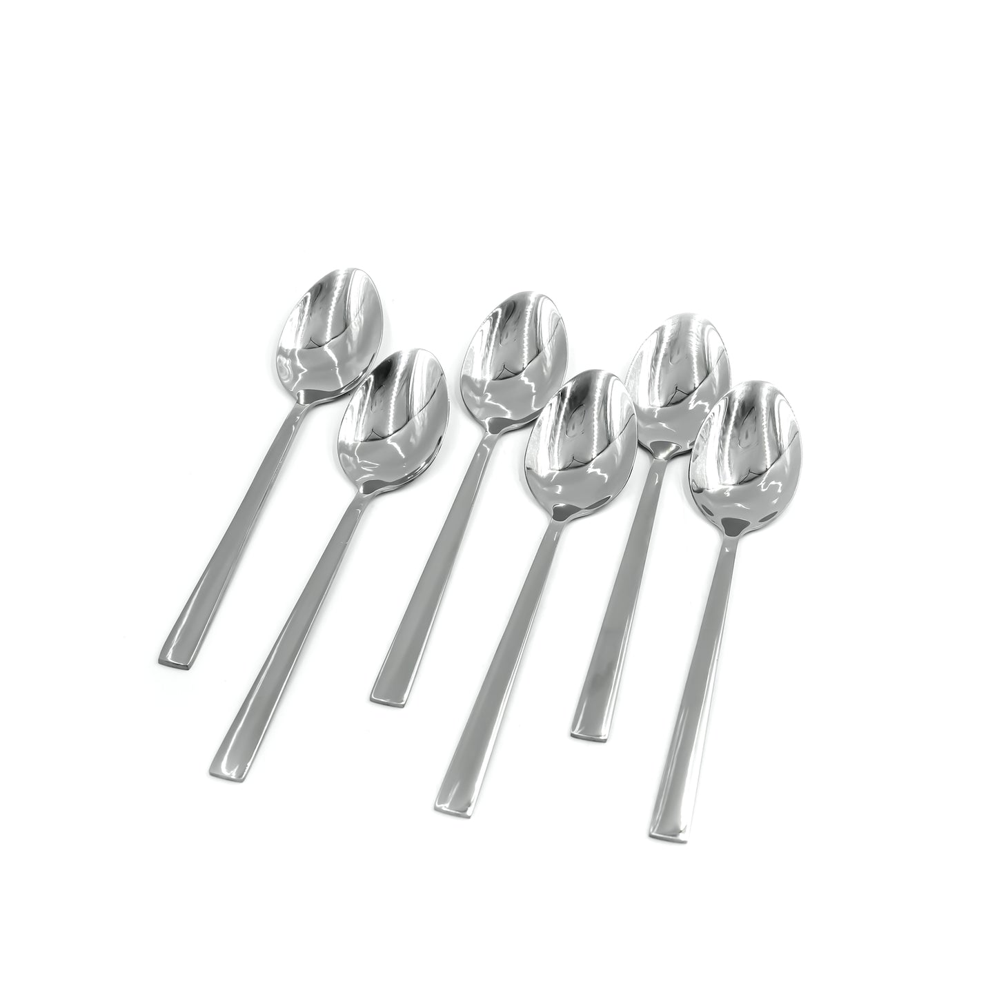 97745-01 Stainless Spoon 6PC Set Silver 20cm