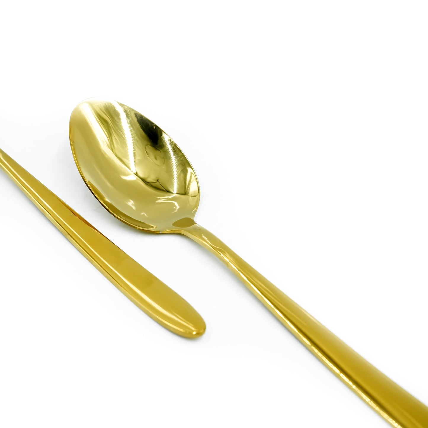 97745-07 Stainless Spoon 6PC Set 2 Gold 15cm