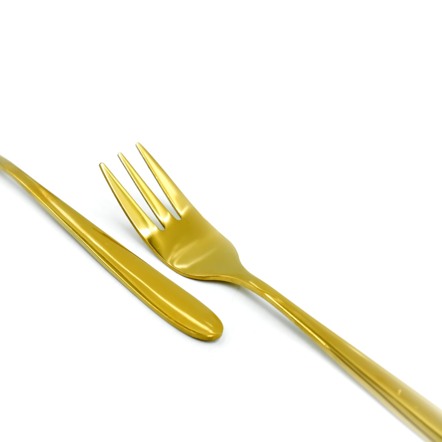 97745-07 Stainless Fork 6PC Set Gold 15cm