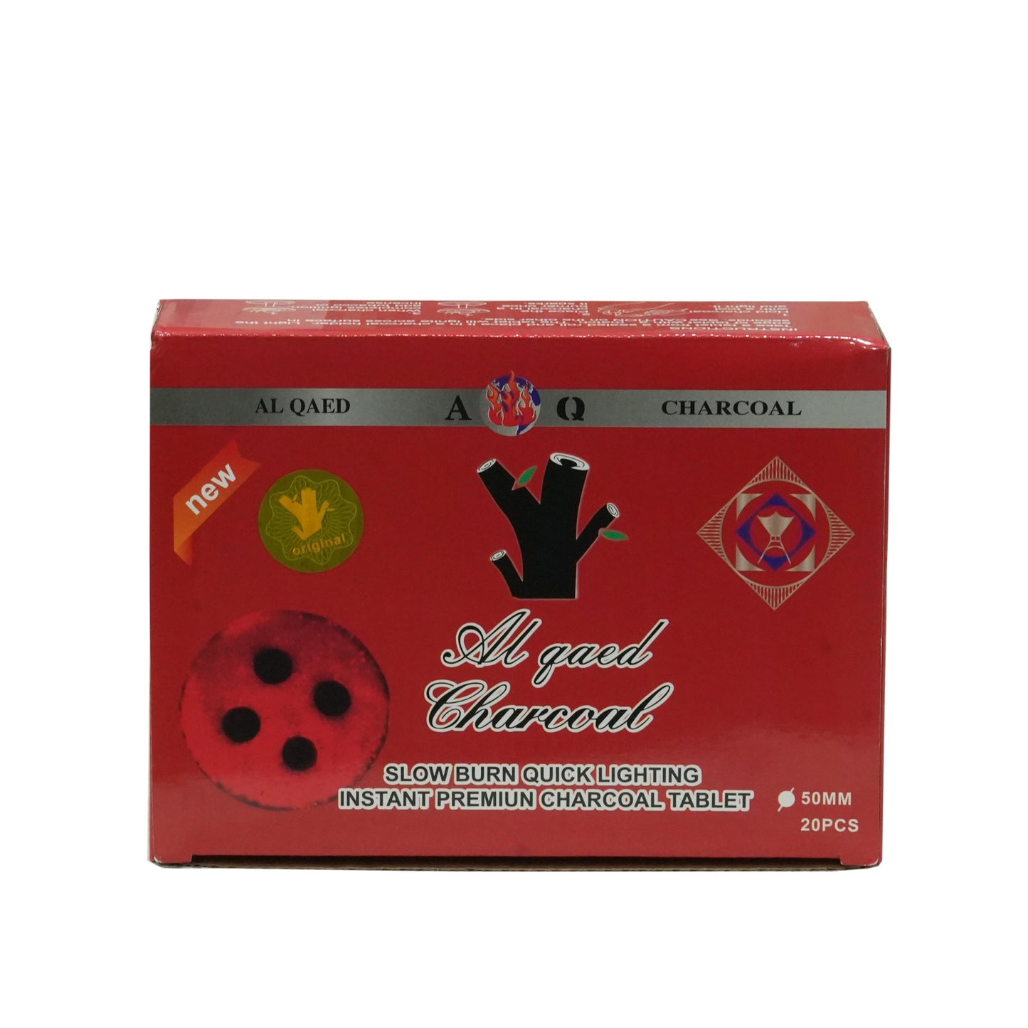 Al Qaed Charcoal Tablets – 50mm