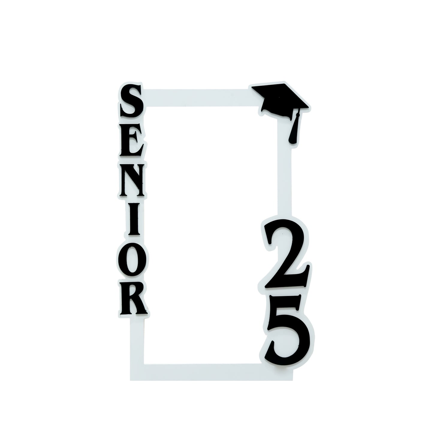 0034 Graduation Stand – 87cm Height x 57cm Length – Senior 25 Graduation Photo Frame Display for Ceremonies and Celebrations